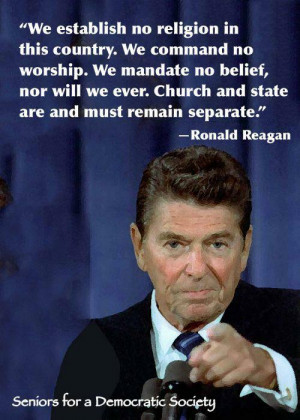 Ronald Reagan on religion