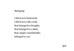 Belonging, Kpk: Favorit Quotes, 12 Belong, I Belong To You Quotes ...