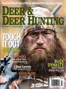 Willie on Deer & Deer Hunting Magazine Cover
