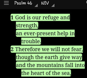 Psalm 46:1-2 #bible #quote #strength