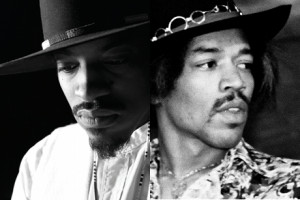Andre 3000 (links) verkörpert Jimi Hendrix im neuen Film 