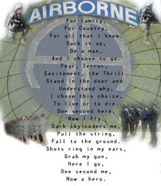 paratrooper poem. WWII Paratrooper's Reunion, Fort Bragg, NC. More