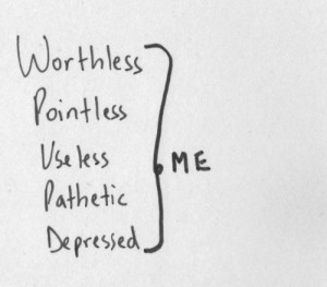 ... white, depressed, me, pathetic, pointless, quote, useless, worthless