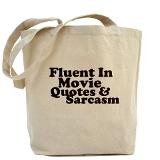 Fluent Sarcasm Bags & Totes | Personalized Fluent Sarcasm Bags ...