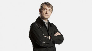 Martin Freeman plays Dr Watson