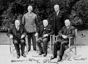 WWII, Commonwealth Prime Ministers' Conference. London, U.K. 1944-05 ...