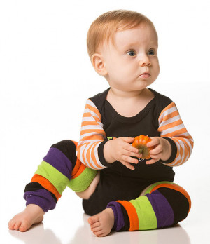 girls thick halloween stripe leg warmers these leg warmers come in a ...