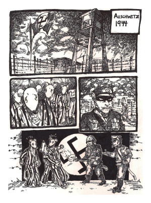 Maus: Auschwitz Execution by blackvragor