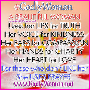 Godly Woman uses her heart for love