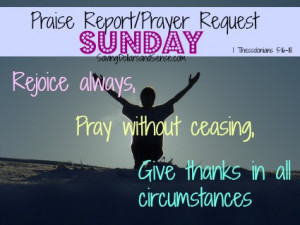 Praise Report Sunday