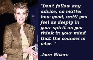 Joan rivers quotes 1