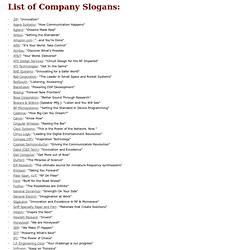 Slogans & Jingles. It is widely thought that primitive man may have ...