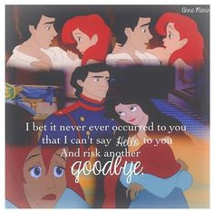 Go Back > Pix For > Ariel And Eric Tumblr Quotes