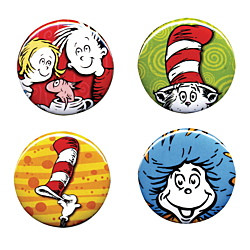 Incentives / Buttons / Cat in the Hat Buttons