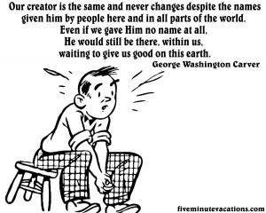 In closing, my favorite quote by George. Now, go out and overcome an ...