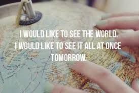 Quote about travel that caught my eye