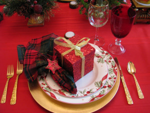 Christmas Eve Dinner Table~~~