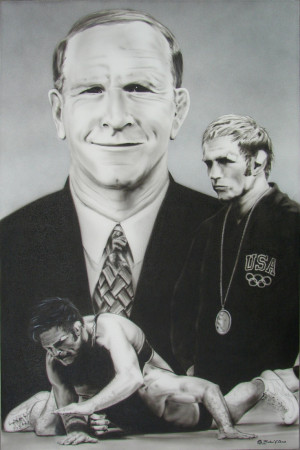 Dan Gable. A GREAT COACH AND PERSON who taught our young men of Iowa ...
