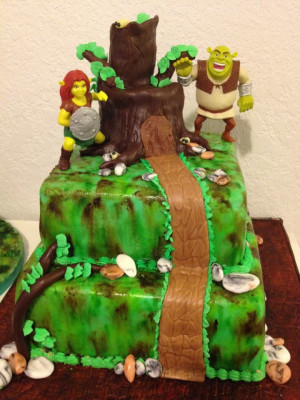 And Fiona CakeCandies Buffets, Cake Non Disney, Cake Decor, Character ...