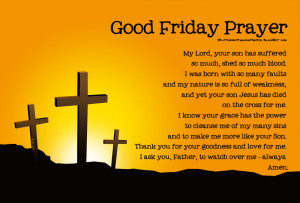... Calvary. It is the Friday before Easter and the final day of Christ's
