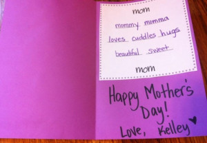 Family quotes mother birthday quotes on pink cute book just for you