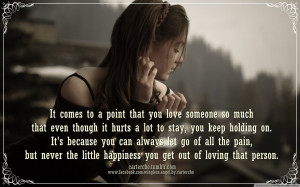 ... About Loving Someone So Much It Hurts Quotes about loving someone so