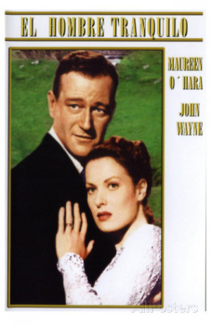The Quiet Man, Spanish Movie Poster, 1952 Premium Poster