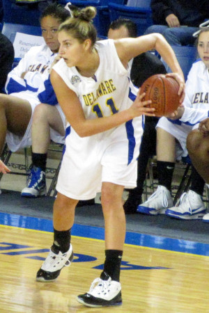 elena playing for the university of delaware