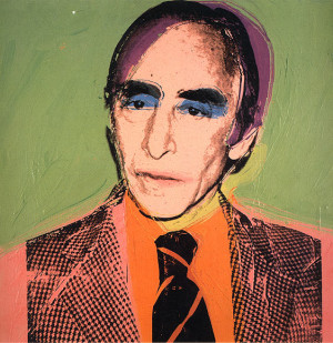 Leo Castelli Andy Warhol painting