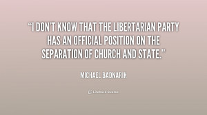 Libertarian Party Quotes