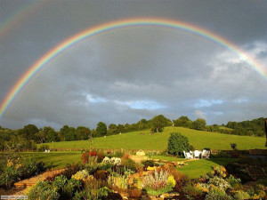 Sfondi desktop di arcobaleni 003