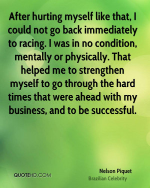 Nelson Piquet Business Quotes
