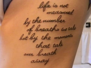inspirational life quotes tattoos