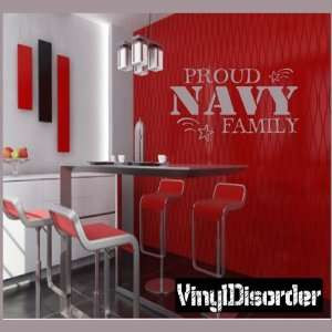Proud Military Family Patriotic Vinyl Wall Decal Sticker Mural Quotes