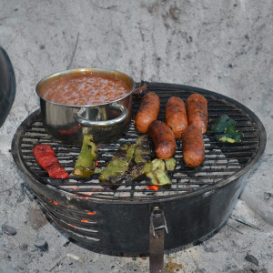 the camp cooker s instructions say you can use it over the stove but i ...