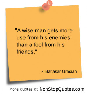 Wise Quotes About Enemies
