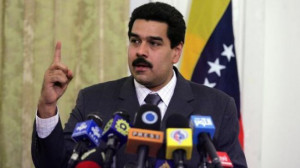 Venezuelan President Nicolas Maduro said that the US president was ...