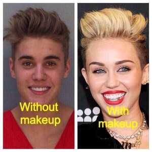 Miley Cyrus and Justin Bieber Twins: Bieber's Mug Shot Perfectly ...