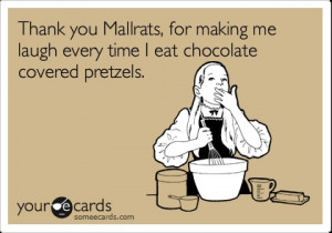 Thank you Mallrats, for making me laugh every time I eat chocolate ...