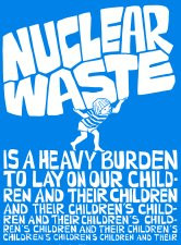 Nuclear Waste is a Heavy Burden... - Poster