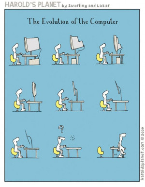 Evolution Of Computer | Funny Pictures, Quotes, Jokes And Inspiring ...