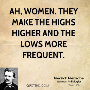 Friedrich Nietzsche Women Quotes