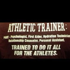 Athletic Training Life