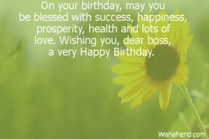birthday quotes for boss Personalize any greeting.