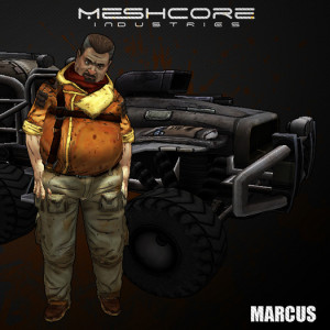 MESHCORE - MARCUS [BORDERLANDS 2] contents