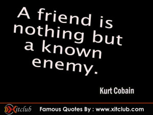 You Are Currently Browsing 15 Most Famous Quotes By Kurt Cobain