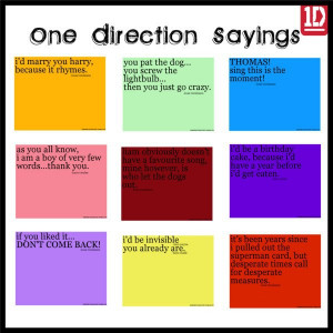 One Direction classic quotes: “I”d be invisible” “you already ...
