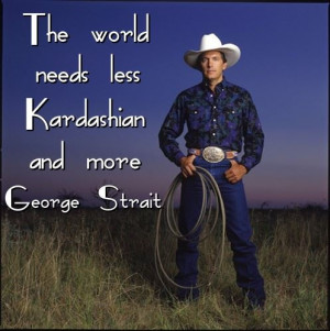 Less Kardashian, More Strait