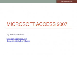 Microsoft Office Access