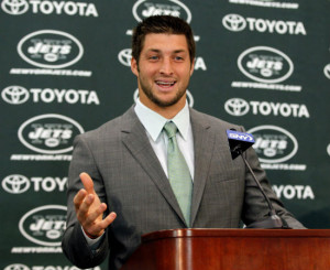 Tim Tebow: Quite good, actually.